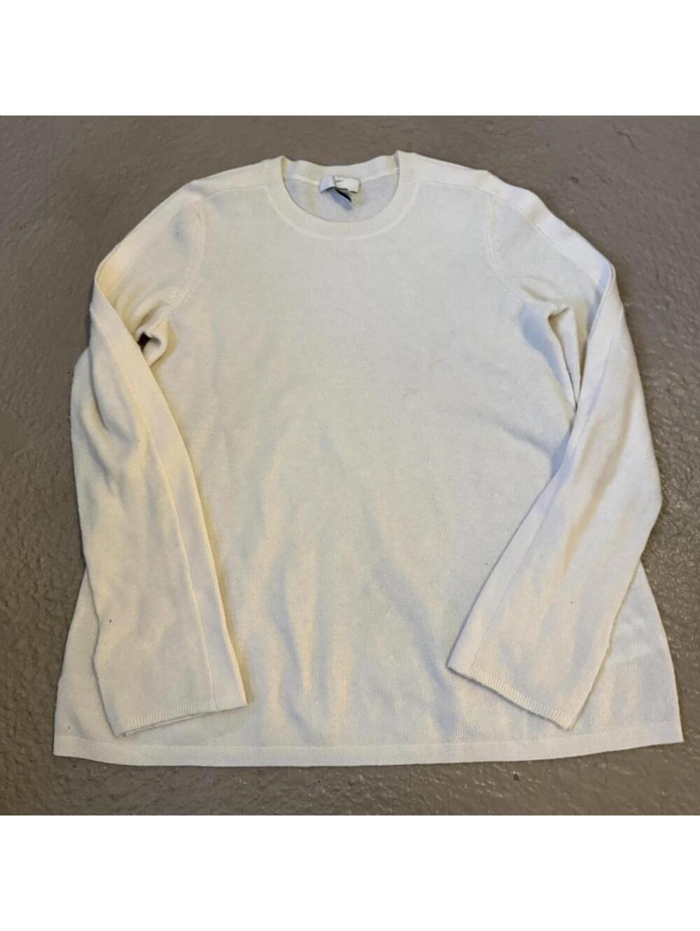 Josie Women's Yellow and Cream Jumper